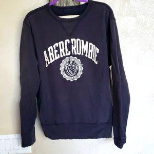 ABERCROMBIE FITCH sweatshirt distressed M